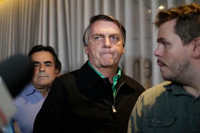 The jewellery would have been exempt from tax had it been a gift from Saudi Arabia to Brazil, but would not have been Mr Bolsonaro’s to keep.