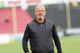 Longford Town manager Stephen Henderson, who will be delighted with the comeback win against Treaty United