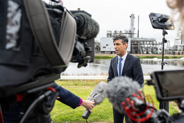 Mr Sunak said even then the UK would still need oil and gas for 25% of its energy needs, with the PM saying he was seeking to “power Britain from Britain” rather than the UK “relying on foreign dictators” for its energy supplies.