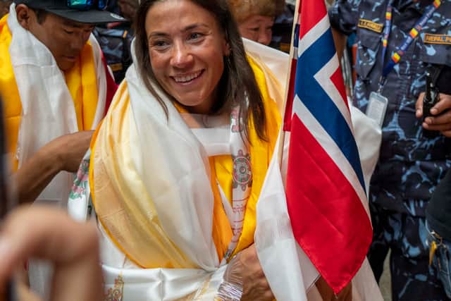 Ms Harila had initially begun her world record attempt in April 2022 with the aim of completing it by September.