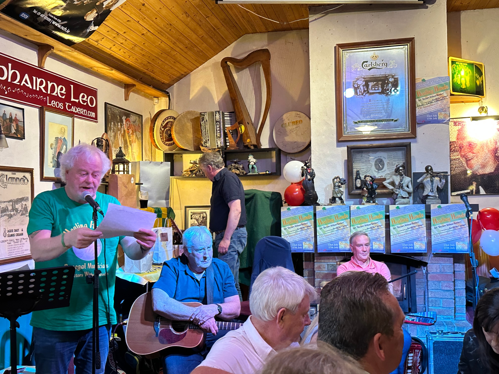 Harald Jeungst spoke of his love for Donegal