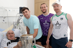 Michael O'Donoghue with Barry Nash, Tom Morrissey and Cian Lynch in UHL  | PICTURE: Brendan Gleeson