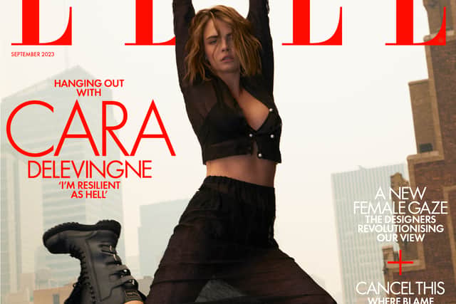 The 30-year-old told Elle UK that she felt a weight was lifted after speaking about her struggles.