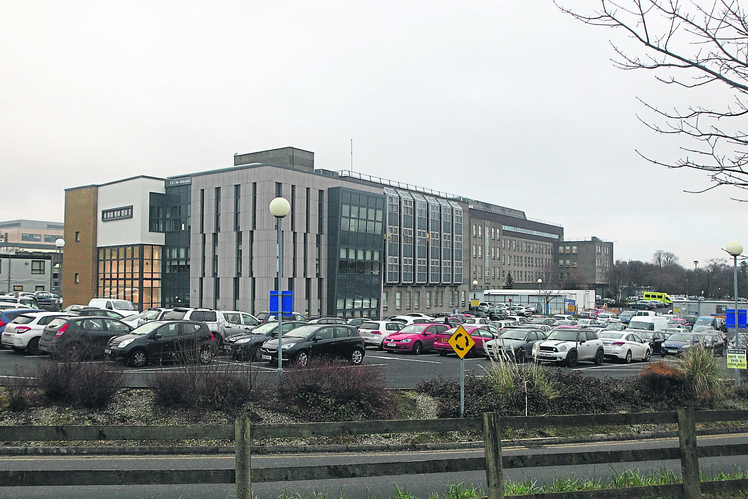 Letterkenny University Hospital most overcrowded hospital this morning
