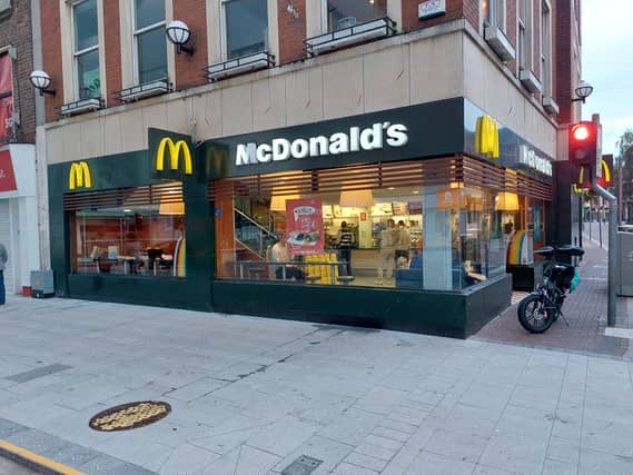 McDonald's is to close its city centre branch at the end of this month