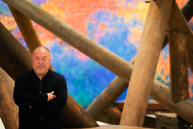Living abroad, Ai is free to express himself – something he knows isn’t possible for artists in his homeland.