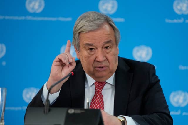 UN Secretary-General Antonio Guterres warned over the weekend that the country is on the brink of a “full-scale civil war”.