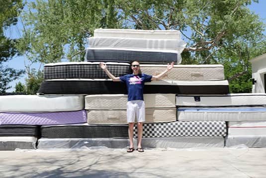 “It’s either super firm or basically like a hammock it’s got so much sag.”