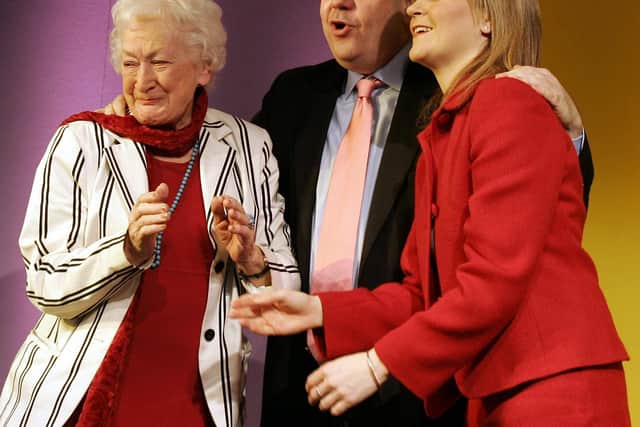 Salmond leads tributes to SNP stalwart Winnie Ewing at memorial service
