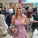 HONOUR: April with the NI Allstate Convocation Student of the Year award.