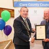 Clrr Tony O'Brien and Bernard Lynch | PICTURE: Eamon Ward