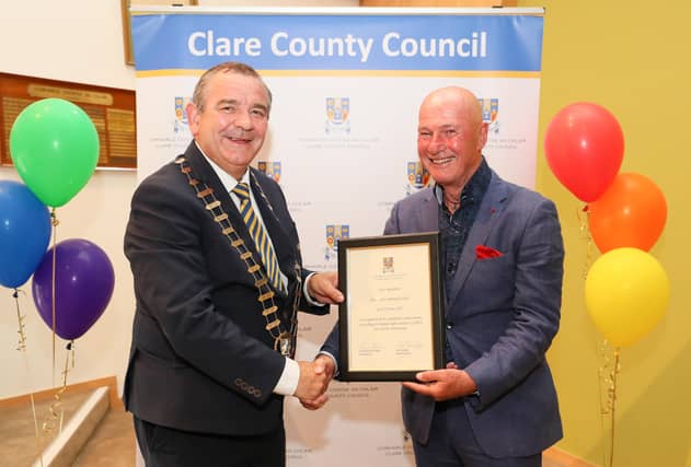 Clrr Tony O'Brien and Bernard Lynch | PICTURE: Eamon Ward