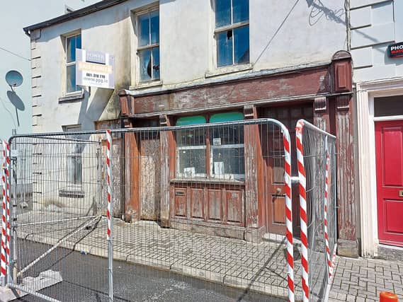 The former post office in Clontarf Place in the city centre x