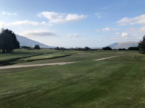 Greenore Golf Club was a solemn spectacle last week after its Covid-19-enforced closure.