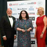 HONOUR: Ava McDowell won 'Young Business Person of the Year at the NW Business awards.