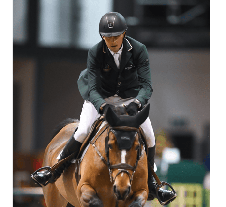 Trevor Breen was on the Irish showjumping team that won the five-star Longines FEI Nations Cup at Abu Dhabi