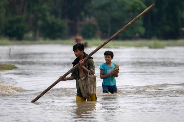 Nearly 14,000 people are in 83 relief camps run by the Assam government in 20 out of the state’s 31 districts, said the disaster management agency in a statement.