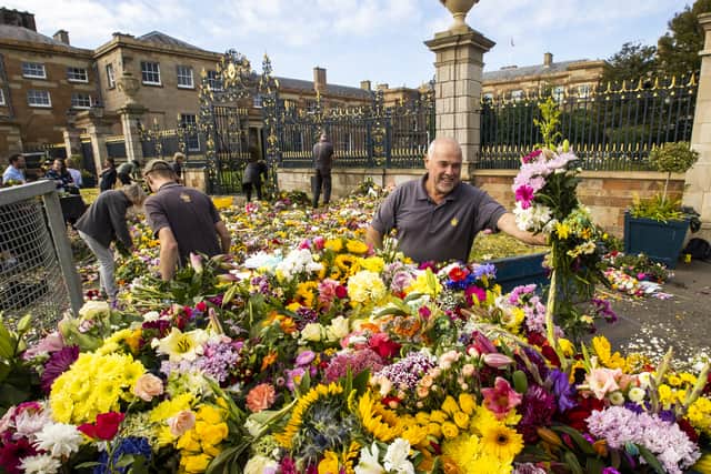 The castle’s head gardener Claire Woods has also been made an MBE while household steward Kim Diver has been awarded the British Empire Medal.