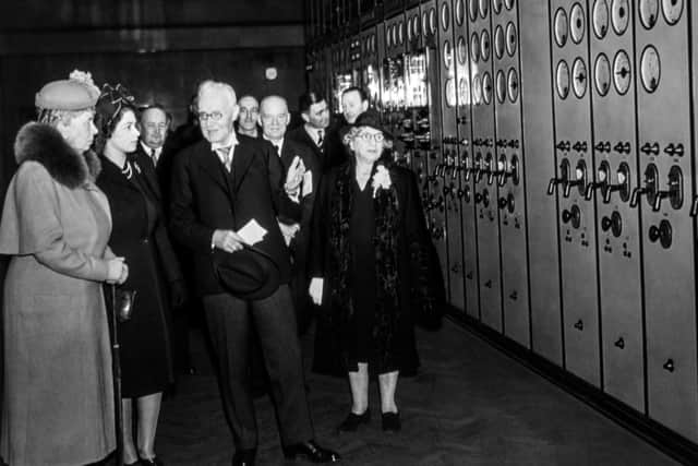 While waiting to make my ascent, I spend some time learning about the history of the power station in a mini interactive museum.