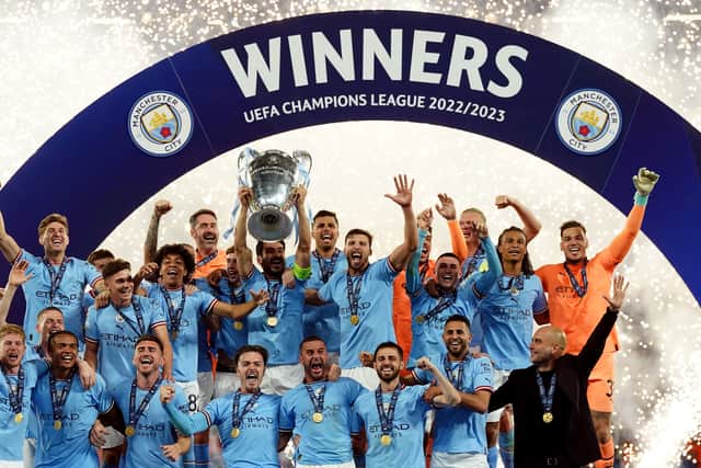 Manchester City’s treble winners arguably greatest ever English team ...