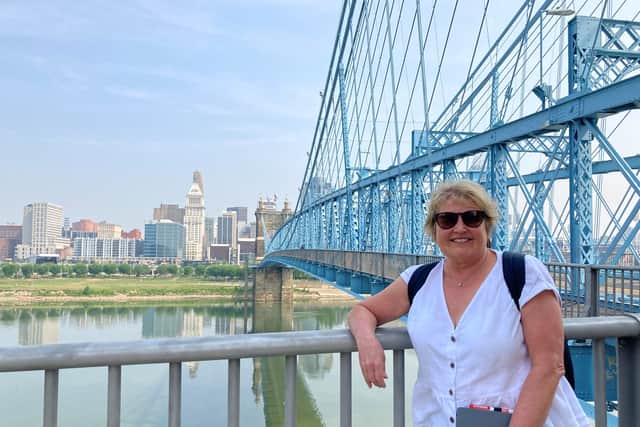 The city, in the Mid-West, rests on the banks of the Ohio River, but cross the John A Roebling Suspension Bridge and you’re crossing the state line into Northern Kentucky on the south bank.