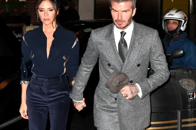 He and Victoria were often pictured in it together in the early days of their relationship. It was later auctioned off for £171, 400.