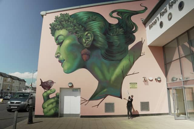 The Dryad by Friz, Central Drive, Creggan.