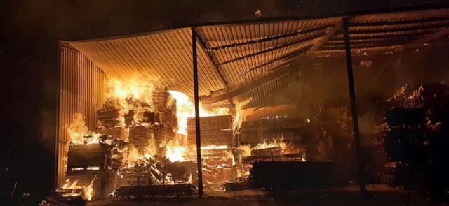 Part of the premises was damaged by fire last November