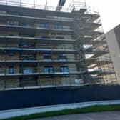 A housing project underway in Naas