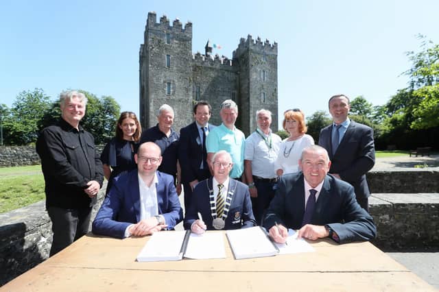 The signing of an in-depth review into Clare's tourist attractions took place on Tuesday this week