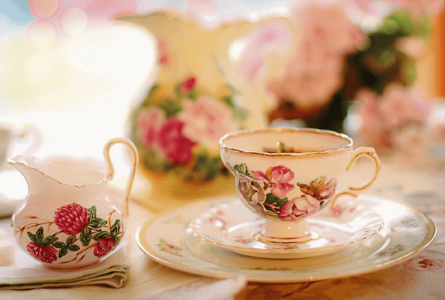 Saturday, June 10. The time is 2pm. Book your ticket for the Vintage Afternoon Tea at Burncourt Community Hall.