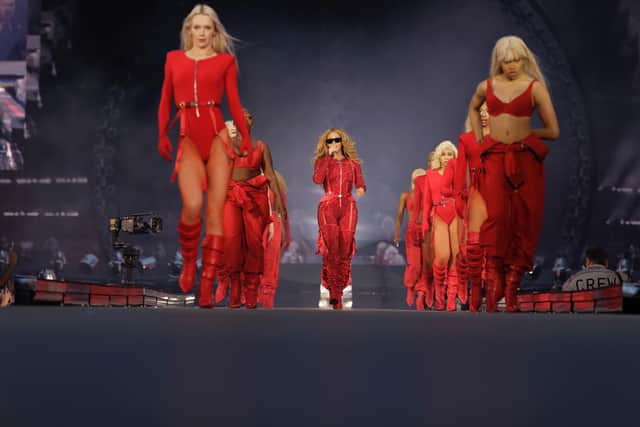 Kardashians star Kris Jenner also had the arena clapping and cheering when she arrived to watch the Monday night performance, walking around the VIP box and waving at fans.