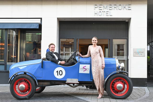 Pictured are Ashley Blair and Nigel Kenny PICTURE Vicky Comerford