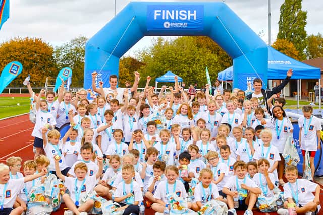 Founded by Brownlee and his Olympic gold medallist brother Alistair nine years ago, the foundation inspires children from all backgrounds to enjoy sport and gives them the opportunity to swim, cycle and run at first-class facilities.