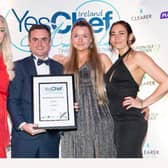 Butcher Kilkenny won Best Steakhouse in Lenister at the YesChef Awards. (L-R) Maria O' Grady, Kamila Chmielewska and Vitalija Pouviliante