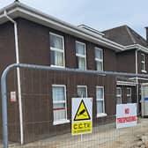 Gardaí say they are investigating the motive behind the fire at the building outside Buncrana