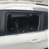 Nikola Radojcic saw the windows of his car smashed following the attack over the weekend