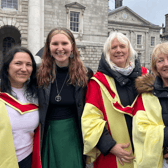 CONGRATULATIONS: Tipperary's Tara joins and illustrious band of TCD scholars