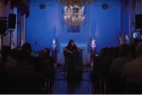 Anna Mieke performing at Castletown House.