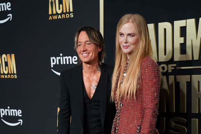 Urban appeared on the event’s carpet with his Oscar-winning wife Nicole Kidman.