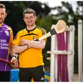 Kilkenny Hurler Richie Hogan and Jockey Shane Foley