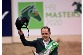 Shane Breen won the first five-star international showjumping grand prix of 2022