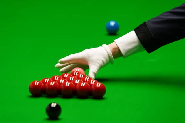 Organisers of the World Snooker Championship will pause play just before 3pm at the Crucible in Sheffield and it will resume following the alert.