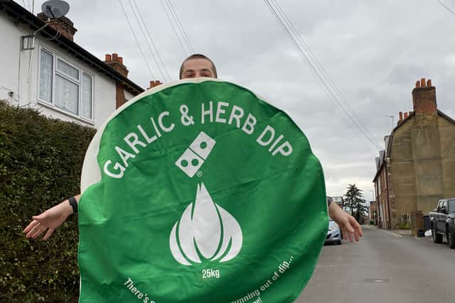 He has been told by officials at GWR that he will need to finish the marathon in under four hours to break the record, and said he is feeling both confident and nervous.