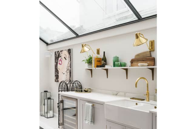 “White will never go out of style, thanks to its calming properties and ability to pair with any design scheme,” says Amit Malhotra, co-founder of Aflux Designs. “We find off-whites and light greys are always popular with our clients.”