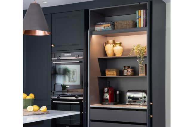 Designers right now are favouring a layered lighting scheme, to ensure the room can be adapted to different needs throughout the day, says Harrison.