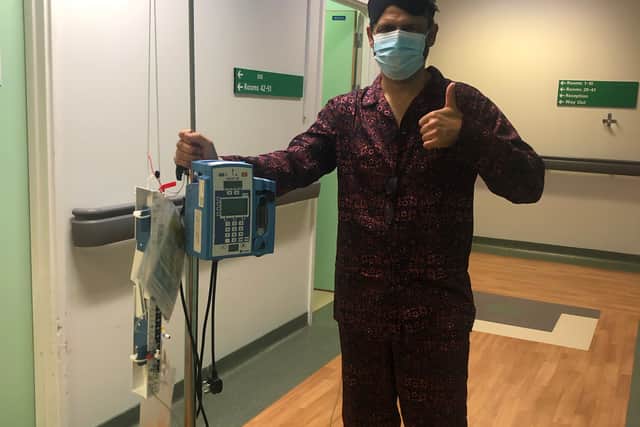 “The first time I did tai chi again was in hospital with my porter, Sri,” he said.