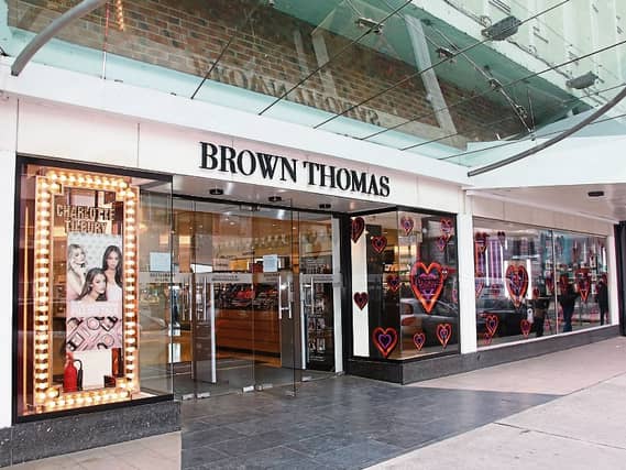 The Brown Thomas store at O'Connell Street