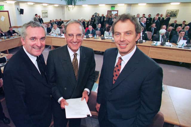 International Fund for Ireland boss Paddy Harte echoed this and also emphasised the role of women, describing “an awful lot of work in extraordinary times which created the building blocks which led up to” the peace accord.