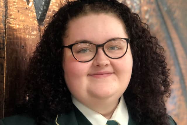 Ava’s activities include involvement in Sister IN Female Leadership Programme; setting up charity events within the school to raise money for female charities; and participating with other girls in promoting the donation of work clothes to help disadvantaged women become "Work Ready." She is scheduled to take part in a training day for staff at St Cecilia’s College and will enter the University of Ulster's 2023 Entrepreneurial Competition where students have to develop a five slide presentation to pitch a new business or product idea.